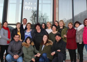 EU-supported Khulo LAG organized a study visit in Kazbegi and Mestia for experience sharing 