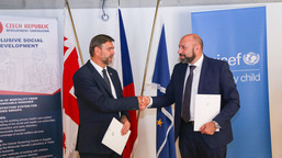 Czech Caritas launched new partnership with Unicef to support primary healthcare in Georgia