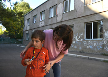 Czech aid in Georgia. Caritas transforms the healthcare system, helps children with sever disabilty