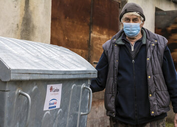 Caritas Czech Republic handed over the waste truck to Dusheti Municipality