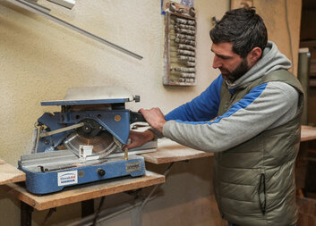 Together with SlovakAid, Caritas supports winemakers, butchers and other businesses in Racha