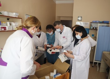 Thanks to Visegrad Fund, Caritas delivered hygiene and protective equipment to the ambulatories