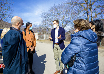 CDC-ის დელეგაცია ჩეხეთის რესპუბლიკის კარიტასის მიერ მხარდაჭერილ სოფლის ამბულატორიებს ეწვია