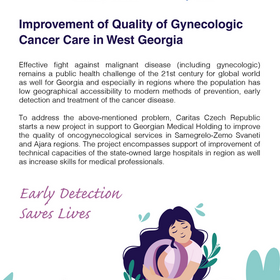 Improvement of Quality of Gynecologic Cancer Care in West Georgia 