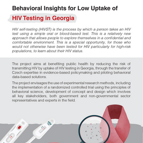 Behavioral Insights for Low Uptake of HIV Testing in Georgia