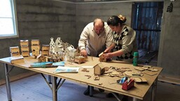 ნატურალური ხისგან დამზადებული სათამაშოები მაღალმთიან აჭარაში მცხოვრები ბავშვებისთვის